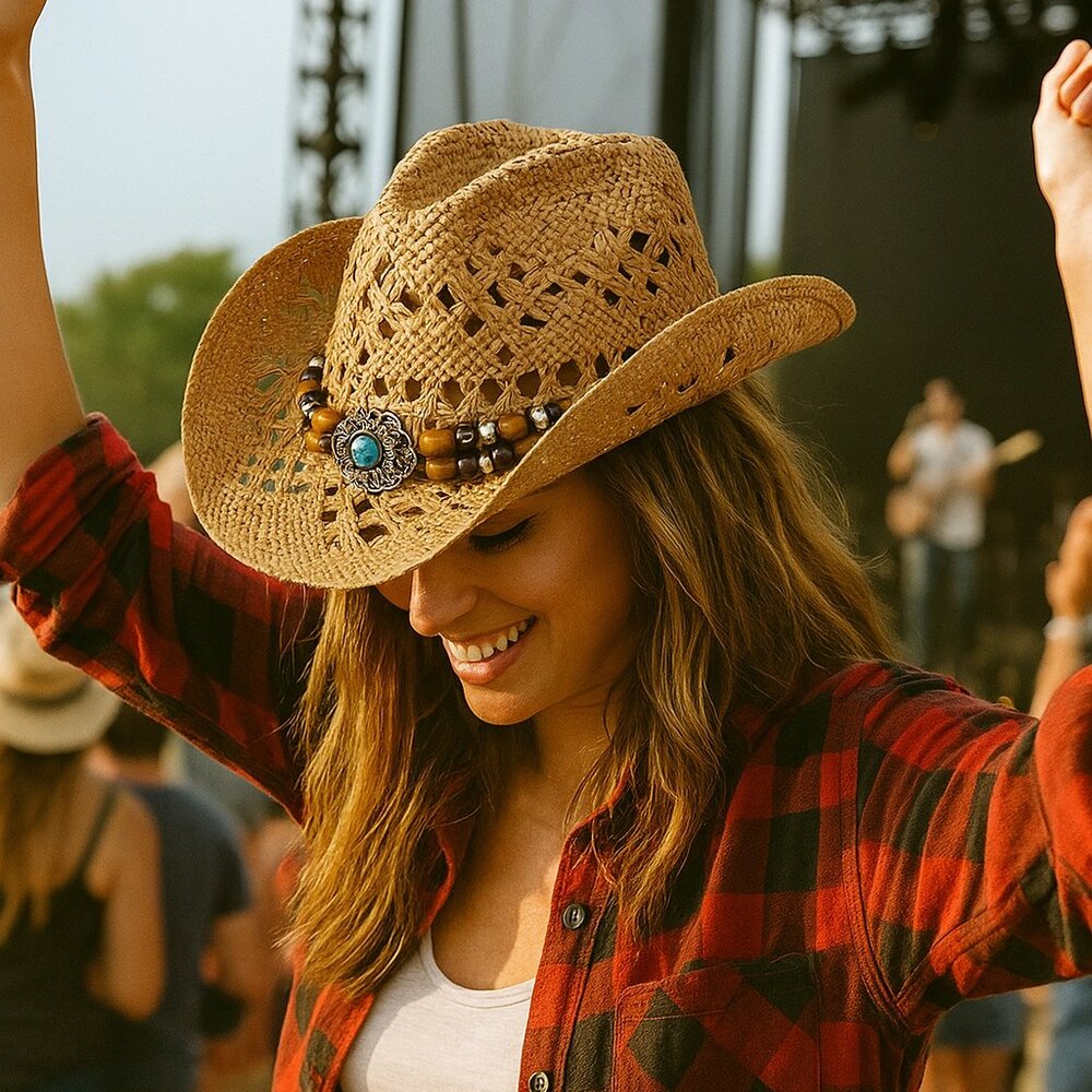 Women's Cowgirl Concert Hat